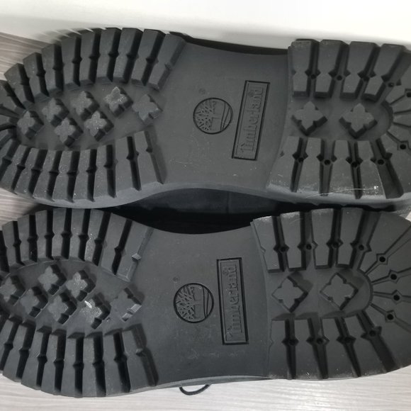 Timberland Icon 6-Inch Moc Fashion Boot, Black Leather, Mens Size Left-8.5 / R-9 - Picture 9 of 12